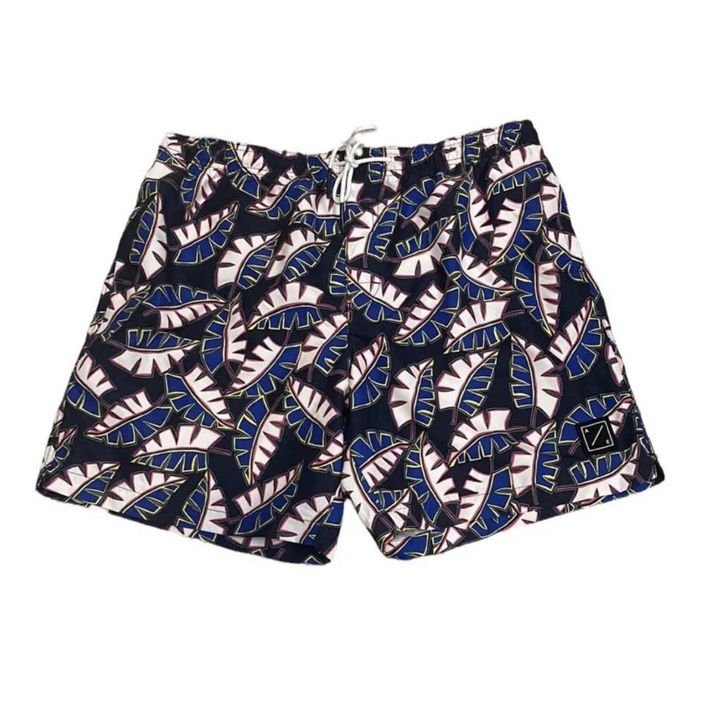 American Eagle AEO Tropical Palm Leaf Swim Shorts Trunks Men's Size XXL